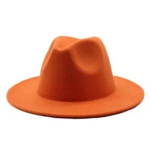 ORANGE FASHION HAT